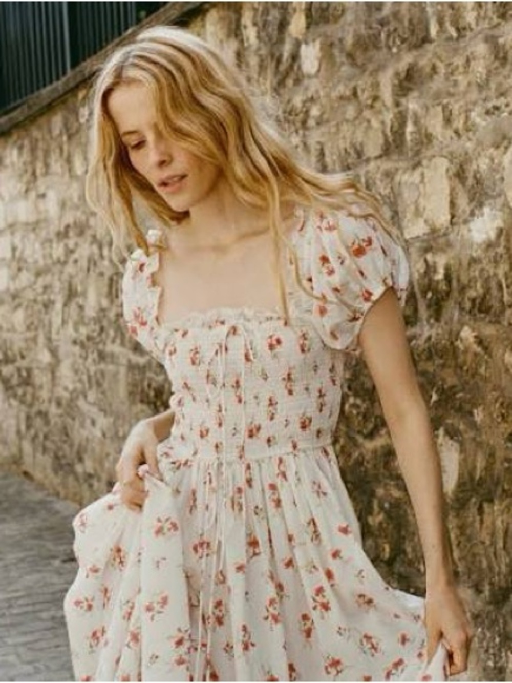 Dôen Stanza Dress in Sweet Abelia